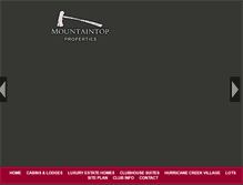 Tablet Screenshot of mountaintopproperties.com